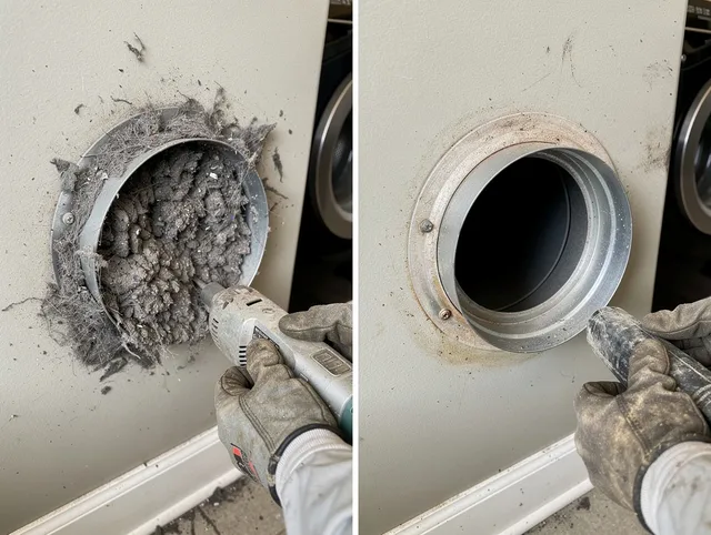 Professional clogged vent cleaning by Bexley Dryer Vent Cleaning in Bexley