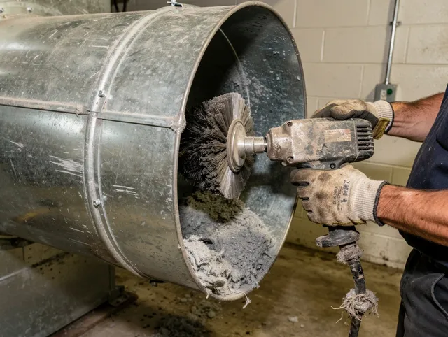 Industrial-grade dryer vent cleaning by Bexley Dryer Vent Cleaning in Bexley