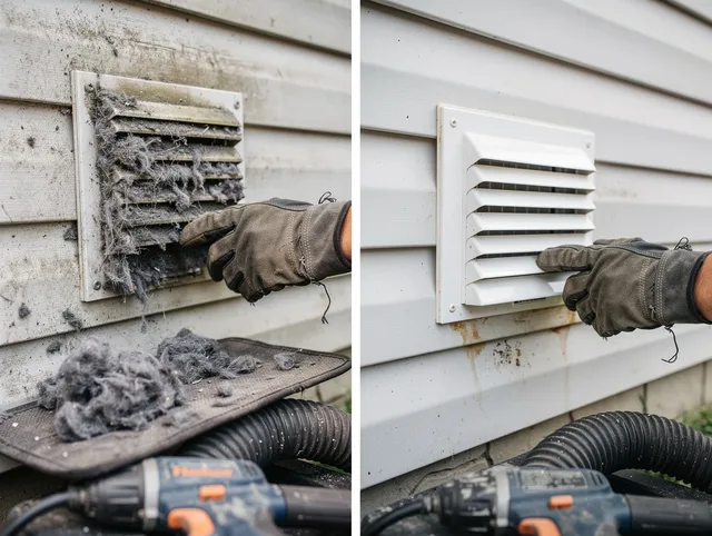 Residential dryer vent cleaning by Bexley Dryer Vent Cleaning in Bexley